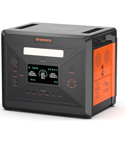 Amazon.co.jp: SolarPlay 2400W リン酸鉄 ポータブル電源 大容量